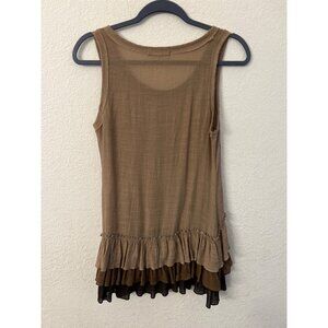 Altar’s State ruffled tank top women size small